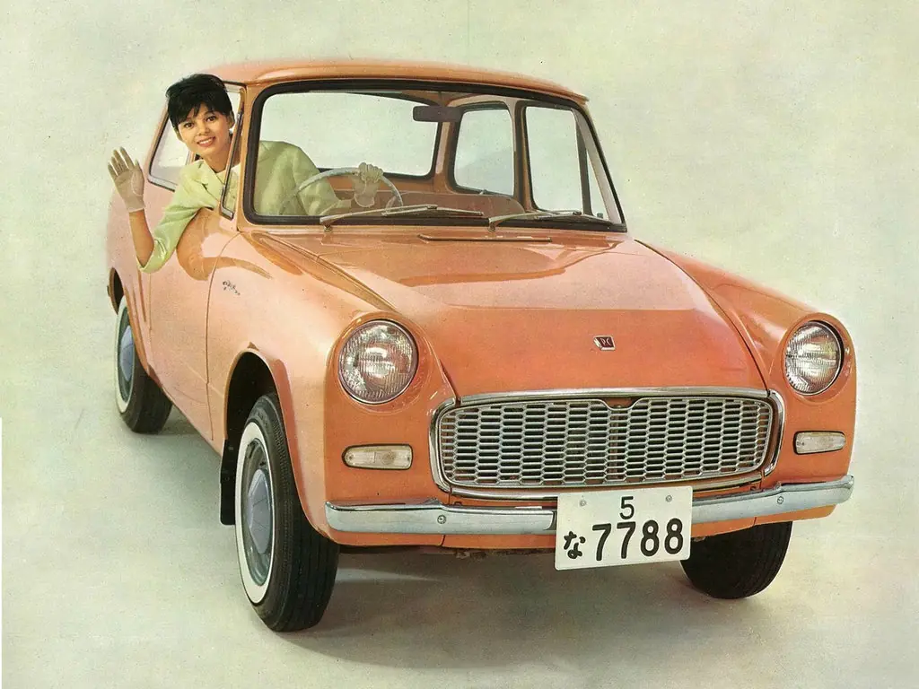Toyota Publica (UP10) 1 поколение, купе (06.1961 - 04.1969)